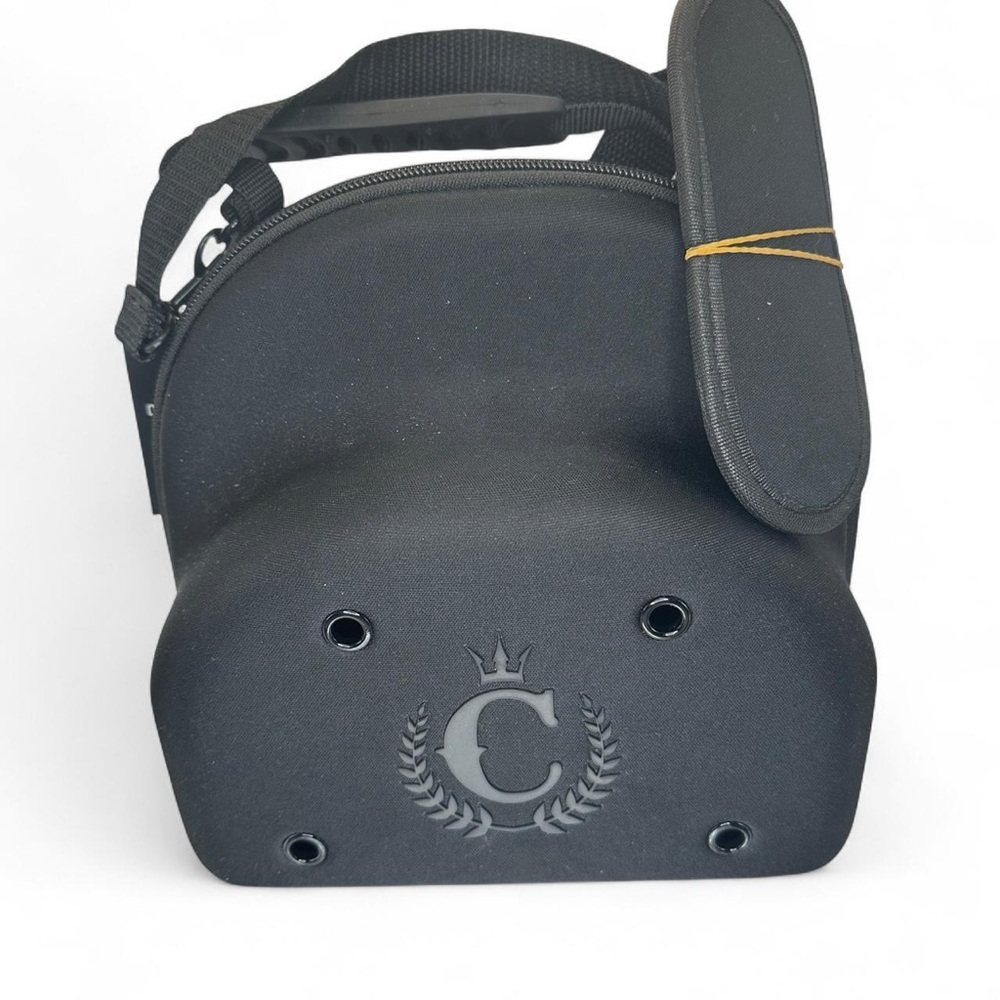 Culture Kings Black Hat Cap Carrier Case Travel Bag NEW